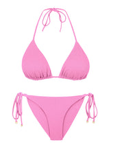 Load image into Gallery viewer, Product Front: Rio De Sol Set Set Crespinho-Rosa Tri-Inv Cheeky-Tie