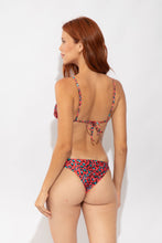 Load image into Gallery viewer, Model Back: Rio De Sol Bottom Bottom Coral-Feline Leblon