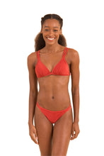 Load image into Gallery viewer, Model Front: Rio De Sol Set Set Malibu-Chili Tri-Duo Rio-Duo
