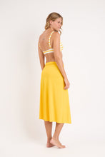 Load image into Gallery viewer, Model Back: Rio De Sol Beach Skirt Bio-Luz-Solar Long Skirt Knot