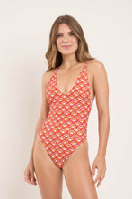 Load image into Gallery viewer, Image 05: Rio De Sol One-Piece Floral-Scales Sunny