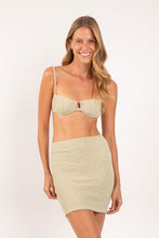 Load image into Gallery viewer, Model Front: Rio De Sol Beach Skirt Brisa-Pistache Rubi Skirt