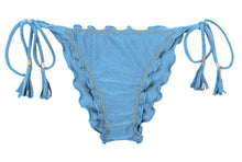 Load image into Gallery viewer, Product Front: Rio De Sol Bottom Bottom Shimmer-Baltic-Sea Frufru