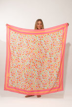 Load image into Gallery viewer, Model Front: Rio De Sol Pareo Ditsy-Sky Canga