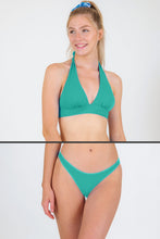 Load image into Gallery viewer, Model Front: Rio De Sol Set Set Opal Halter-Cos Essential-Comfy