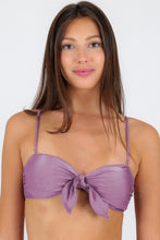 Load image into Gallery viewer, Gallery: Rio De Sol Top Top Shimmer-Harmonia Bandeau-Knot