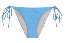 Load image into Gallery viewer, Product Front: Rio De Sol Bottom Bottom Shimmer-Baltic-Sea Ibiza-Rope