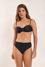 Load image into Gallery viewer, Model Front: Rio De Sol Bottom Bottom Nero Amy