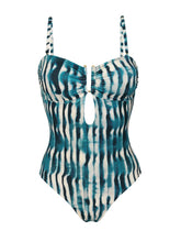 Load image into Gallery viewer, Product Front: Rio De Sol One-Piece Azule Sara-Op