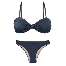 Load image into Gallery viewer, Product Front: Rio De Sol Set Set Shark Bandeau-Joy Essential