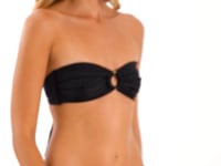 Load and play video in Gallery viewer, Video: Rio De Sol Top Top Shimmer-Black Mavi