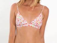 Load and play video in Gallery viewer, Video: Rio De Sol Top Top Ditsy-Sky Tri-Fixo