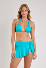 Load image into Gallery viewer, Model Front: Rio De Sol Beach Skirt Amb-Nannai Mini Skirt