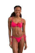 Load image into Gallery viewer, Model Front: Rio De Sol Bottom Bottom Dots-Virtual-Pink Pipa