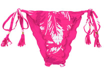 Load image into Gallery viewer, Product Front: Rio De Sol Bottom Bottom Pink-Palms Frufru