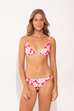 Load image into Gallery viewer, Model Front: Rio De Sol Bottom Bottom Pua-Hibiscus Leblon
