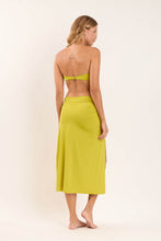 Load image into Gallery viewer, Model Back: Rio De Sol Beach Skirt Fluity-Abacateiro Long Skirt Knot