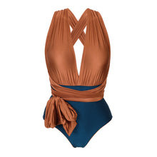 Load image into Gallery viewer, Product Front: Rio De Sol One-Piece Nocciola Marina