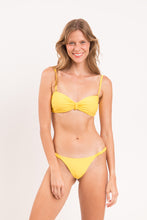Load image into Gallery viewer, Image 12: Rio De Sol Set Set Amarelo Bandeau-Crispy Cheeky-Crispy