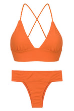 Load image into Gallery viewer, Product Front: Rio De Sol Set Set St-Tpz-Tangerina Tri-Cos Rio-Cos