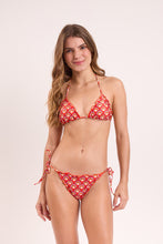 Load image into Gallery viewer, Model Front: Rio De Sol Top Top Floral-Scales Frufru