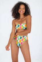 Load image into Gallery viewer, Model Front: Rio De Sol Top Top Garden-City Bandeau-Reto