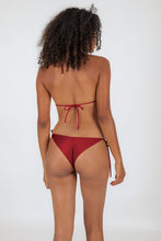 Load image into Gallery viewer, Model Back: Rio De Sol Top Top Shimmer-Divino Tri-Rope