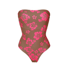 Load image into Gallery viewer, Product Front: Wednesday In Hawaii By Rio De Sol One-Piece Pua-Coco-Guava Aloha
