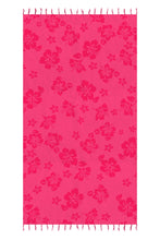 Load image into Gallery viewer, Product Front: Rio De Sol Beach Towel Fouta Guava
