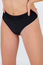 Load image into Gallery viewer, Gallery: Rio De Sol Bottom Bottom Shimmer-Black Hotpants
