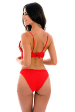 Load image into Gallery viewer, Model Back: Rio De Sol Bottom Bottom Cotele-Tomate Comfy
