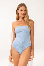 Load image into Gallery viewer, Model Front: Rio De Sol One-Piece Drift-Cianita Tube-Op
