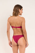 Load image into Gallery viewer, Model Back: Rio De Sol Set Set Shimmer-Desejo Bandeau-Joy Essential
