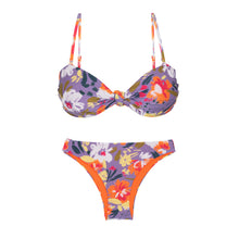 Load image into Gallery viewer, Product Front: Rio De Sol Set Set Garden-Flower Bandeau-Joy Essential
