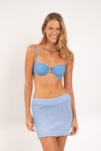 Load image into Gallery viewer, Model Front: Rio De Sol Beach Skirt Drift-Cianita Lila Skirt
