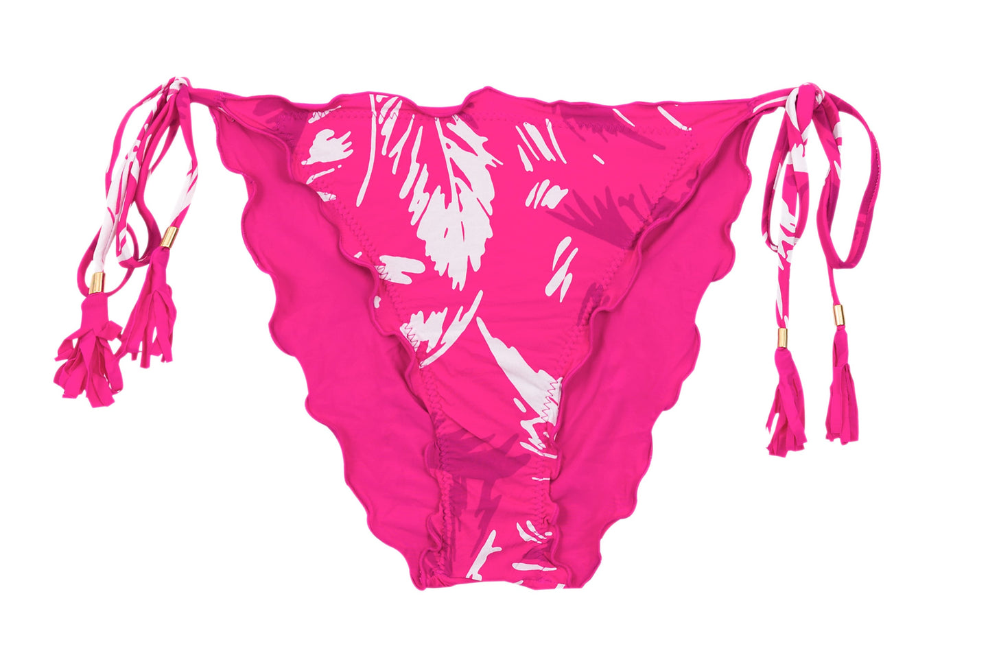 Bottom Pink-Palms Frufru-舒适