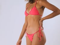 Load and play video in Gallery viewer, Video: Rio De Sol Bottom Bottom Dots-Virtual-Pink Frufru-Fio
