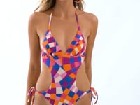 Load and play video in Gallery viewer, Video: Rio De Sol One-Piece Funny Trikini
