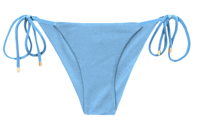 Product Front: Rio De Sol Bottom Bottom Shimmer-Baltic-Sea Cheeky-Tie