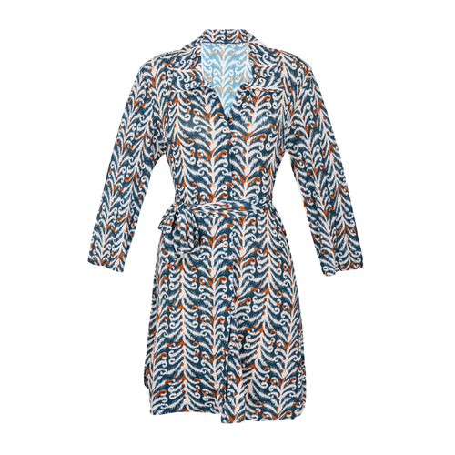 Product Front: Rio De Sol Shirtdress Ikat Chemise