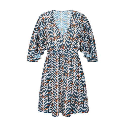 Product Front: Rio De Sol Mini Dress Ikat Mini Dress