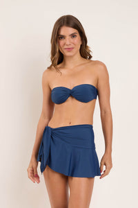Image 05: Rio De Sol Beach Skirt Mini Skirt Navy