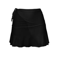 Load image into Gallery viewer, Product Front: Rio De Sol Beach Skirt Mini Skirt Nero
