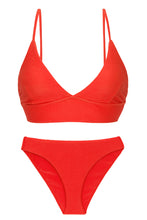 Load image into Gallery viewer, Product Front: Rio De Sol Set Set Cotele-Tomate Tri-Tank Comfy
