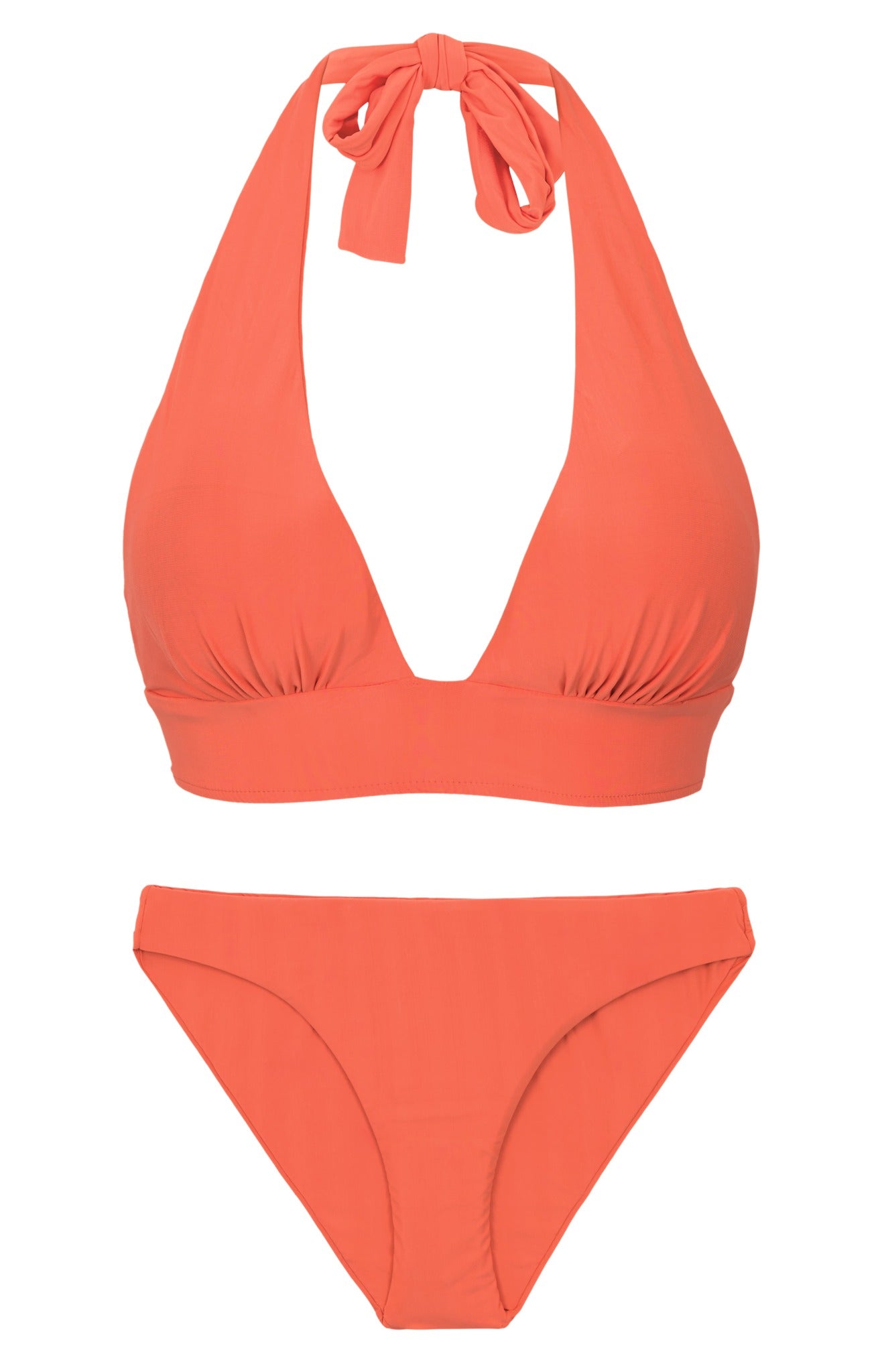 Product Front: Rio De Sol Set Set Light-Peach Halter-Cos Essential-Comfy