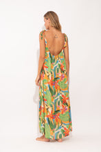 Load image into Gallery viewer, Model Back: Rio De Sol Maxi Dresses Tropical Long Dress Chiara
