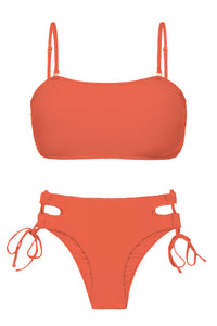Set Light-Peach Bandeau-Reto 马德里