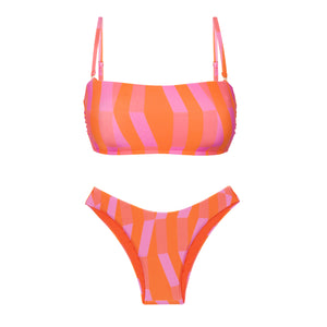 Set Sunrise Bandeau-Reto High-Leg