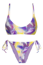 Load image into Gallery viewer, 套装 Tiedye-Purple Bralette Ibiza-Comfy
