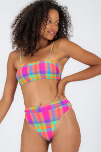 套装 Tulip-Garden Bandeau-Reto Hotpant-Cos